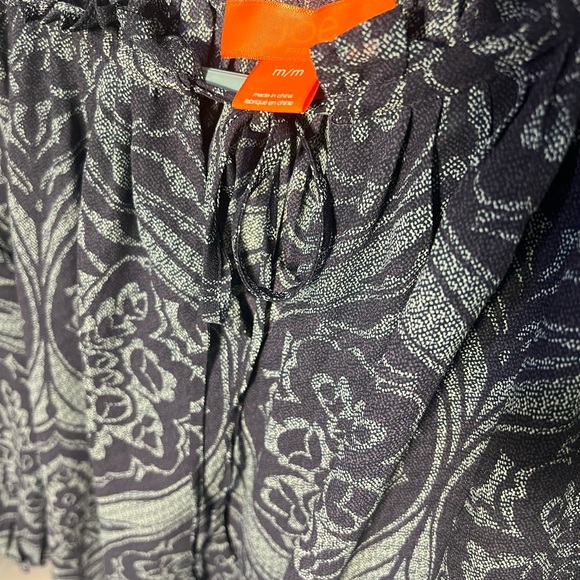 Blue Patterned Blouse - Picture 3 of 3